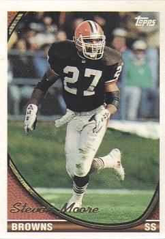 Stevon Moore Cleveland Browns 1994 Topps NFL #339